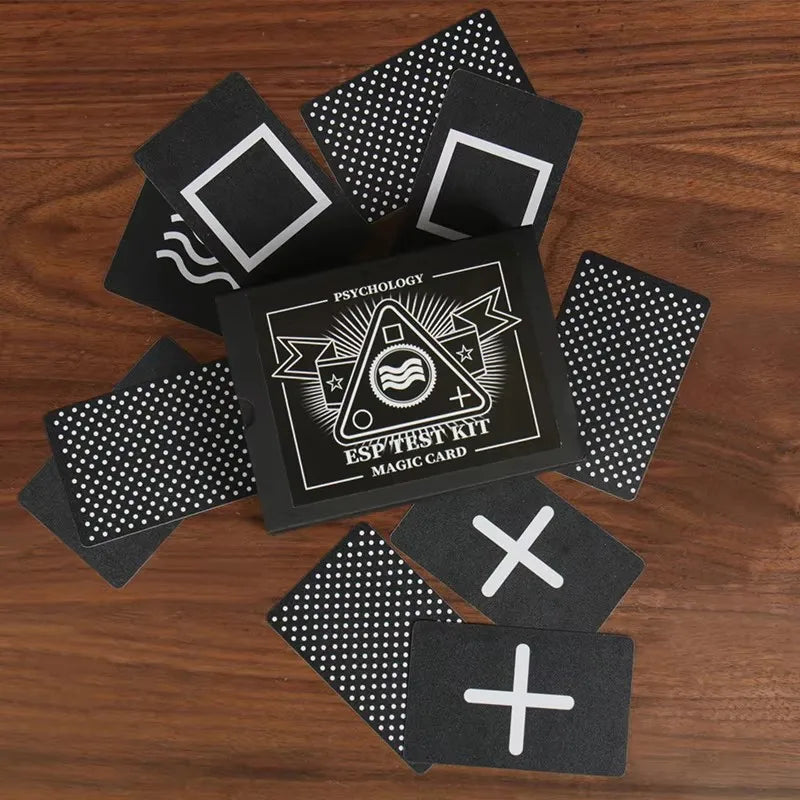 Hyper ESP Cards Magic Trick Close Up Street Illusions Gimmicks