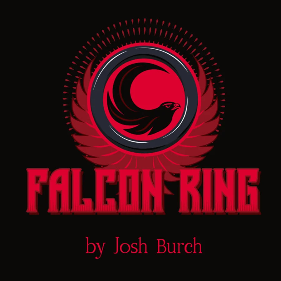 Falcon Ring Magic Tricks Magnetic Ring Coin Vanish Portal Magia