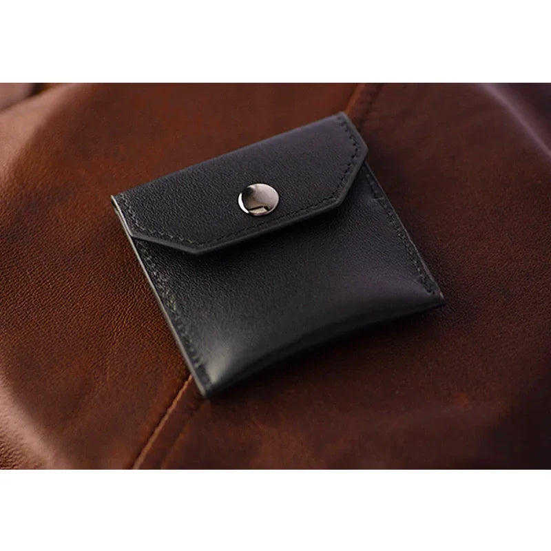 FPS Coin Wallet Close Up Magic Tricks Hand Made Leather Coin Purse