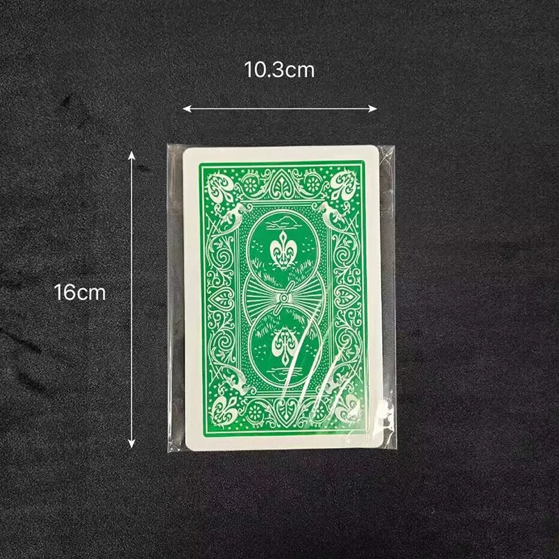Vanishing Ace (Jumbo Cards) Magic Tricks Blank Cards Changes to Ace Card