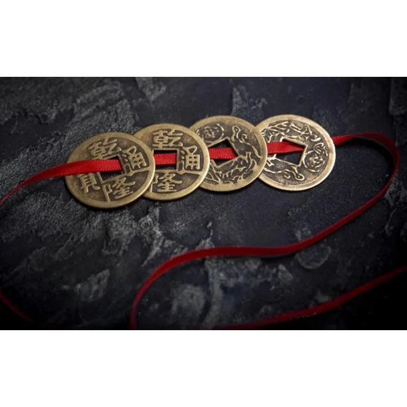 The Challenge by Mari & Paco Lopez Magic Tricks Coin Melts Thru Ribbon