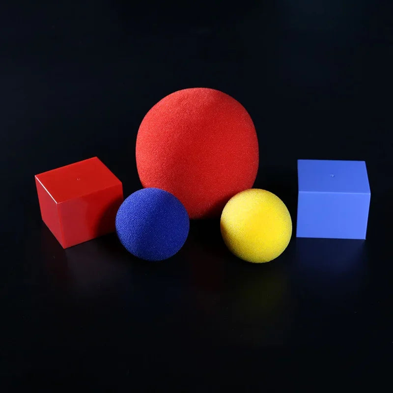Deluxe Parabox Tenyo Magic Trick Box Size Change Sponge Ball Production