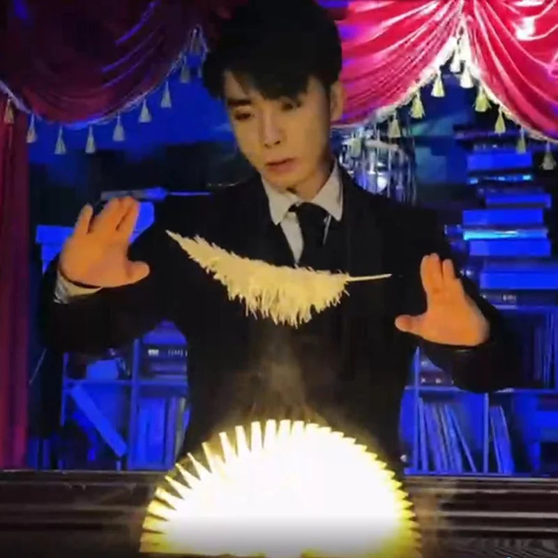 CATCH THE X LIGHT BY KINGSLEY XU Magic Tricks Floating Light To Wand