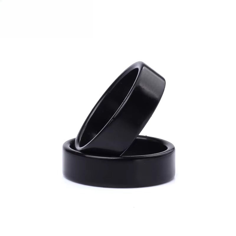 1Pc Black Strong Magnetic Magic Ring Magnet Coin Magic Tricks