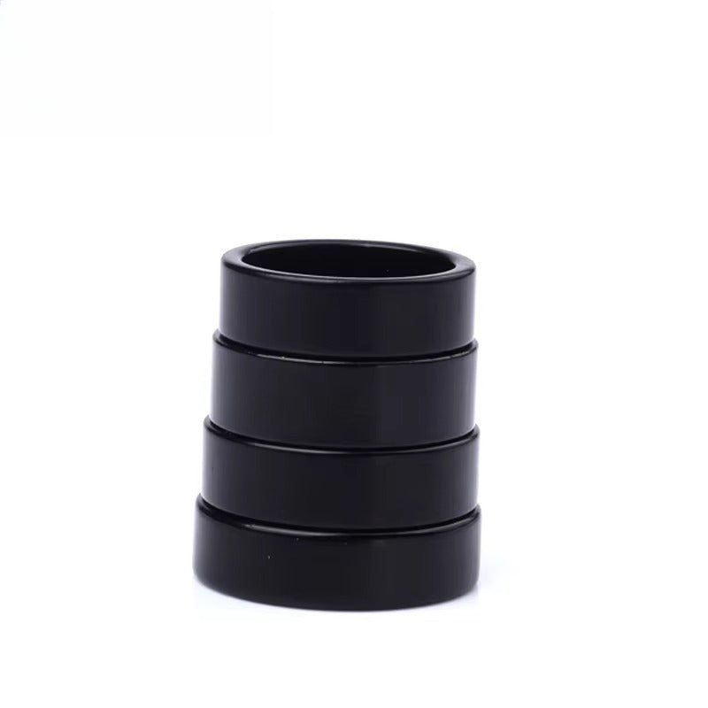 1Pc Black Strong Magnetic Magic Ring Magnet Coin Magic Tricks