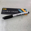 Double Cross by Mark Southworth (1 X Stamper + 1 Heart Stamper) Magic Tricks Magician Close Up Illusions Gimmick Mentalism Magia