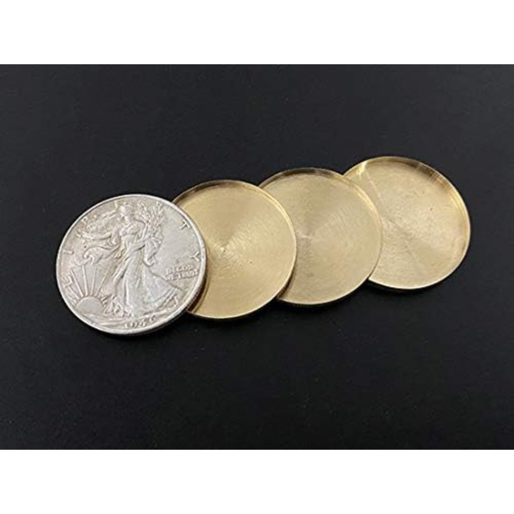Exploded Walking Liberty Half Dollar Magic Tricks 4 Coins to 16 Magician