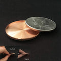 1pc Expanded Shell (Head, Half Dollar) Magic Tricks Coin Appear/Vanish Magic