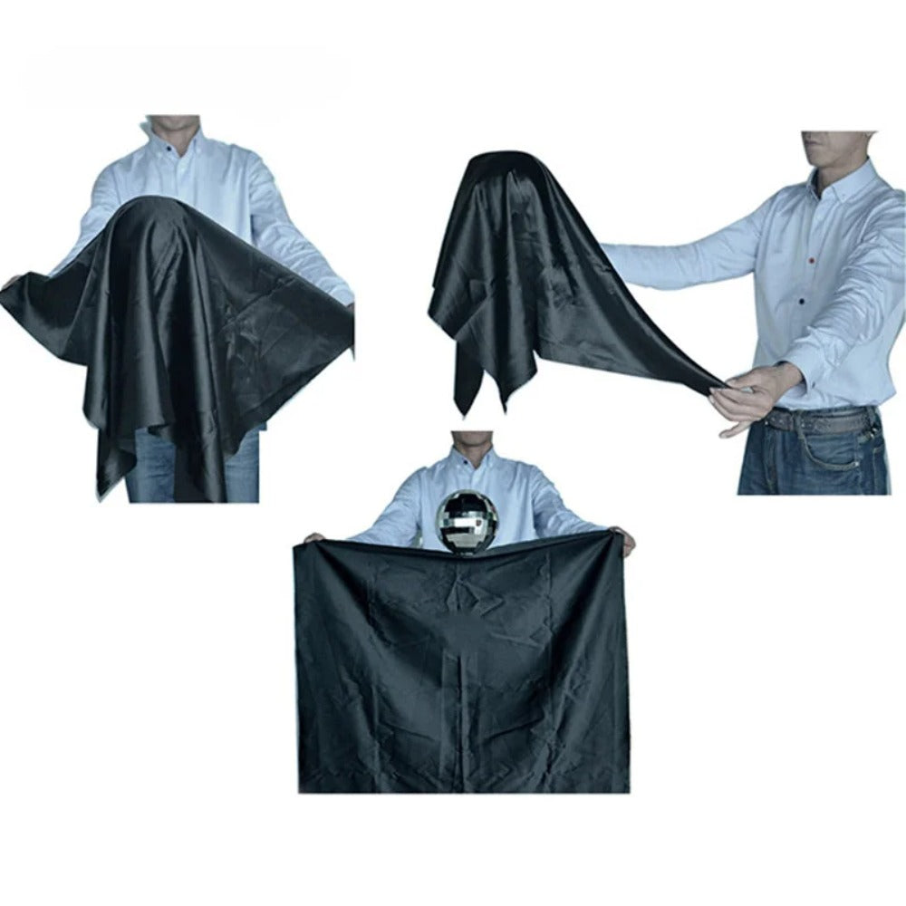 Zombie Ball with Foulard,Medium (Silver Color) Floating Magic Tricks